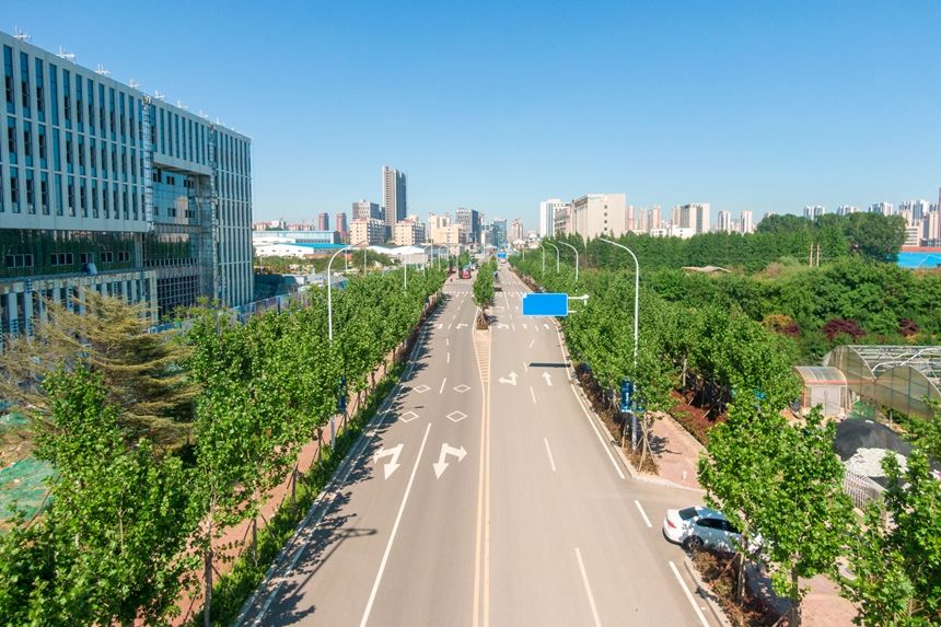 Qingdao Huangdao District Fuchunjiang Road West Extension Proyecto de Red de Tuberías de Carretera